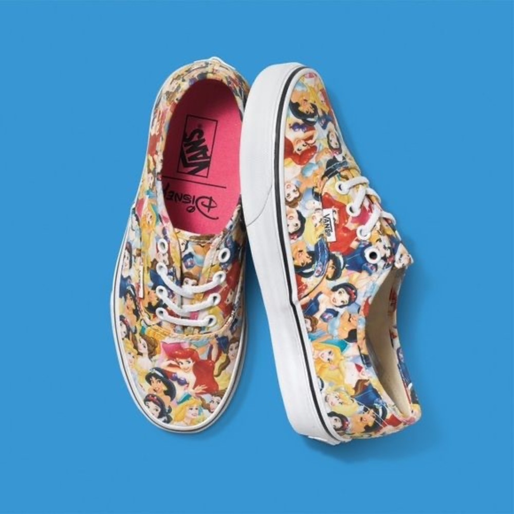 Disney Princess Vans Size 7